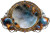 Crystal Glass Medallion Vinyl Car Decal Sticker – Waterproof & UV-Resistant 5.97333333333333
