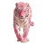 Pink Tiger V2 Vinyl Car Decal Sticker – Waterproof & UV-Resistant 3.4133333333333336"