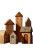 Wooden House Models Vinyl Car Decal Sticker – Waterproof & UV-Resistant 8.96"