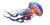 Vector Jellyfish V2 Vinyl Car Decal Sticker – Waterproof & UV-Resistant 5.12"