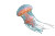 Graceful Jellyfish Aquarium Vinyl Car Decal Sticker – Waterproof & UV-Resistant 2.986666666666667"