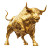Golden Bull V2 Vinyl Car Decal Sticker – Waterproof & UV-Resistant 6.826666666666667"
