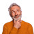 Pensive Elderly Man V3 Vinyl Car Decal Sticker – Waterproof & UV-Resistant 3.4133333333333336"