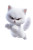 Flying Annoyed Cat Vinyl Car Decal Sticker – Waterproof & UV-Resistant 4.4