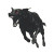 Rabid Black Dog Vinyl Car Decal Sticker – Waterproof & UV-Resistant 6.826666666666667"