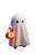Cute Cartoon Ghost V2 Vinyl Car Decal Sticker – Waterproof & UV-Resistant 4.4
