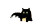 Black Cat Lounging V2 Vinyl Car Decal Sticker – Waterproof & UV-Resistant 5.12"