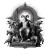 Demon King Throne V2 Vinyl Car Decal Sticker – Waterproof & UV-Resistant 3.4133333333333336"