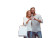 Stylish Urban Couple V2 Vinyl Car Decal Sticker – Waterproof & UV-Resistant 6.1866666666666665"