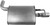 Rugged & Durable 2011-2015 Ford Explorer Exhaust Muffler | Louvered Tube Tech, Domed Heads, Limited Lifetime Warranty