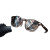 Gloved Hand Glasses Vinyl Car Decal Sticker – Waterproof & UV-Resistant 3.4133333333333336"