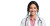 Smiling Female Doctor V5 Vinyl Car Decal Sticker – Waterproof & UV-Resistant 5.333333333333333"
