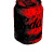 Red Black Soda Jar Vinyl Car Decal Sticker – Waterproof & UV-Resistant 3.4133333333333336"
