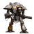 Iron Warriors Knight Vinyl Car Decal Sticker – Waterproof & UV-Resistant 6.826666666666667"
