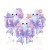 Pastel Gothic Ghosts V2 Vinyl Car Decal Sticker – Waterproof & UV-Resistant 3.4133333333333336"