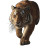 Walking Tiger V5 Vinyl Car Decal Sticker – Waterproof & UV-Resistant 3.4133333333333336"