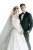 Wedding Couple Pose V3 Vinyl Car Decal Sticker – Waterproof & UV-Resistant 4.4