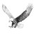 Bald Eagle Soaring V7 Vinyl Car Decal Sticker – Waterproof & UV-Resistant 6.826666666666667"