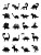 Whimsical Dinosaur Icons Vinyl Car Decal Sticker – Waterproof & UV-Resistant 8.213333333333333"