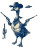Cowboy Goose V6 Vinyl Car Decal Sticker – Waterproof & UV-Resistant 8.213333333333333"