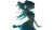 Mysterious Jeweled Dancer Vinyl Car Decal Sticker – Waterproof & UV-Resistant 5.4