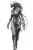 Biomech Woman Vinyl Car Decal Sticker – Waterproof & UV-Resistant 4.4