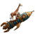 Rocket Riding Giraffe Vinyl Car Decal Sticker – Waterproof & UV-Resistant 3.4133333333333336"