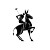 Donkey Golfer Logo Vinyl Car Decal Sticker – Waterproof & UV-Resistant 3.4133333333333336"