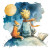 Little Prince Tattoo Vinyl Car Decal Sticker – Waterproof & UV-Resistant 3.4133333333333336"