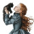 Victorian Girl With Kitten Vinyl Car Decal Sticker – Waterproof & UV-Resistant 3.4133333333333336"