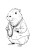 Doctor Capybara Vinyl Car Decal Sticker – Waterproof & UV-Resistant 8.96"