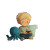 Boy With Octopus Vinyl Car Decal Sticker – Waterproof & UV-Resistant 6.826666666666667"