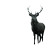 Moody Forest Deer Vinyl Car Decal Sticker – Waterproof & UV-Resistant 6.826666666666667"