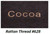 Cocoa VelourMat Dash Cover | Cut to Fit, Reduce Glare, Protect from Sun Damage