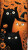 Witchy Black Cats V3 Vinyl Car Decal Sticker – Waterproof & UV-Resistant 9.706666666666667"