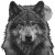 Moonlit Wolf Vinyl Car Decal Sticker – Waterproof & UV-Resistant 3.4133333333333336"