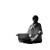 Cyber-Zen Meditation Vinyl Car Decal Sticker – Waterproof & UV-Resistant 3.4133333333333336"