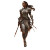 Fierce Elf Warrior Vinyl Car Decal Sticker – Waterproof & UV-Resistant 6.826666666666667"