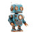 Retro Robot V3 Vinyl Car Decal Sticker – Waterproof & UV-Resistant 6.826666666666667"