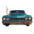 Vintage Lowrider Car Vinyl Car Decal Sticker – Waterproof & UV-Resistant 3.4133333333333336"