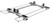 Fits 2013-2021 Nissan NV200 Holman Ladder Rack 4NCSDD EZ Drop Down Series; Rain Gutter Mount; Multi-Fit; Passenger And Driver Side; Powder Coated; White; Steel