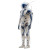 Futuristic Robot Costume Vinyl Car Decal Sticker – Waterproof & UV-Resistant 6.826666666666667"
