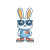 Brand Mascot Bunny Vinyl Car Decal Sticker – Waterproof & UV-Resistant 6.826666666666667"