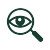 Magnifying Eye Icon Vinyl Car Decal Sticker – Waterproof & UV-Resistant 3.4133333333333336"