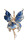 Butterfly Fairy Pendant Vinyl Car Decal Sticker – Waterproof & UV-Resistant 4.8533333333333335"