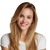 Smiling Blonde Woman V40 Vinyl Car Decal Sticker – Waterproof & UV-Resistant 3.4133333333333336"