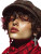 Fashion Editorial Afro Vinyl Car Decal Sticker – Waterproof & UV-Resistant 4.1066666666666665"