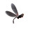 Dragonfly Tattoo Device Vinyl Car Decal Sticker – Waterproof & UV-Resistant 3.4133333333333336"