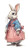Rabbit In Hanbok Vinyl Car Decal Sticker – Waterproof & UV-Resistant 9.706666666666667"