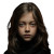 Solemn Young Girl Vinyl Car Decal Sticker – Waterproof & UV-Resistant 6.826666666666667"